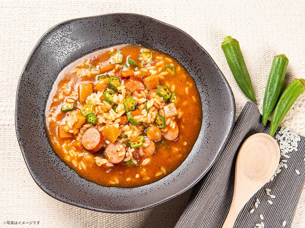 ソーセージガンボ